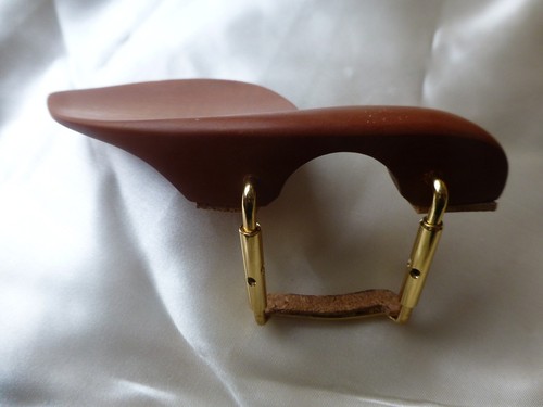 Brown violin chin - chin, rest