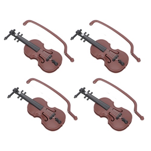 Pcs miniature plastic - miniature, violin